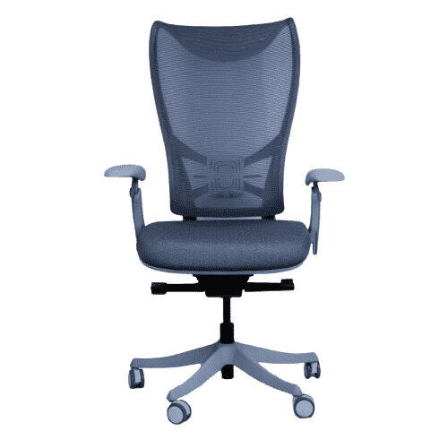 Aaron Living Ergonomic Office Chair Back Lumbar Support Comfortable High Back Home Office Desk Chair with Wheels Executive Leather Computer Chair for